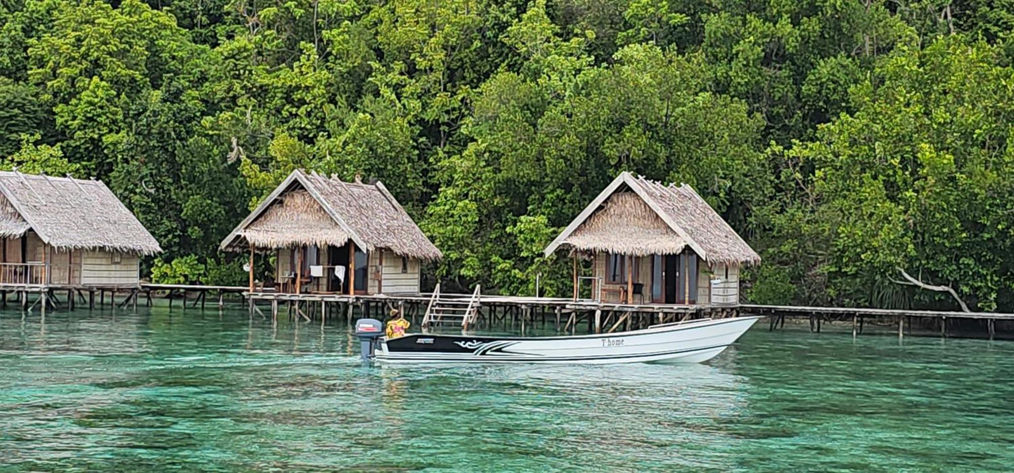 Terimakasih Homestay Pulau Mansuar エクステリア 写真